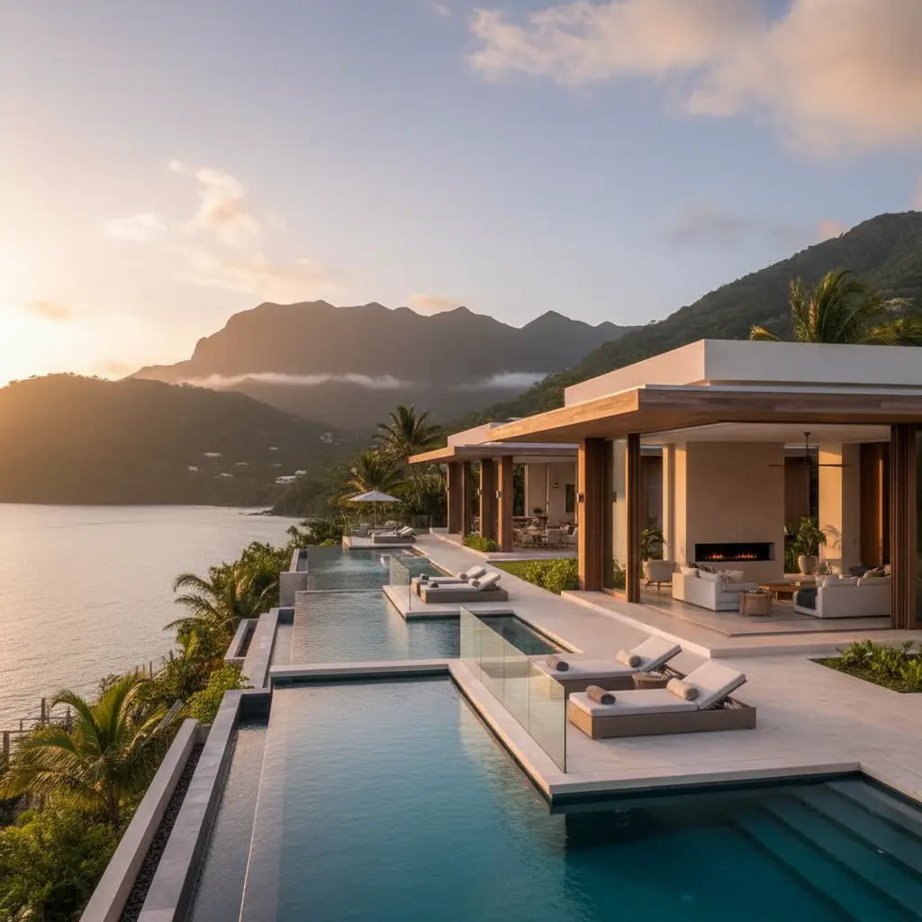 Beautiful Dominica Real Estate Landscape